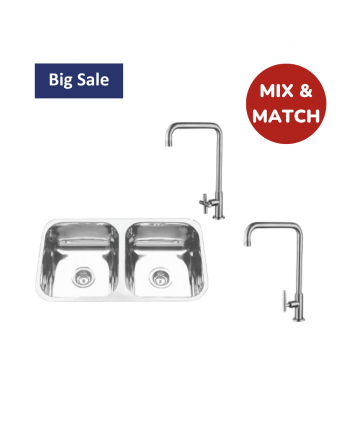 [Kitchen Sink + Sink Tap Package] OttO DB560 & OttO Sink Tap Package