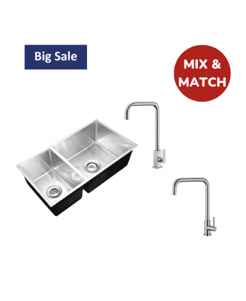[Kitchen Sink + Sink Tap Package] OttO US7945 & OttO Sink Tap Package