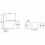 Two Piece Water Closet