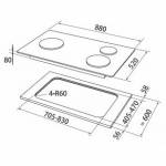 Tempered Glass Gas Hob