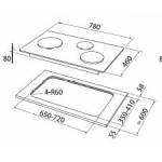 Tempered Glass Gas Hob