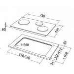 Stainless Steel Gas Hob